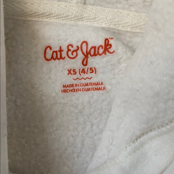 🚺Cat & Jack Girl Hoodie Sweater. - Picture 5 of 5